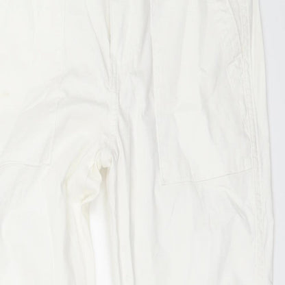 Gap Womens White  Denim Straight Jeans Size 6 L27 in