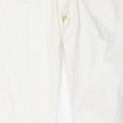 Gap Womens White  Denim Straight Jeans Size 6 L27 in