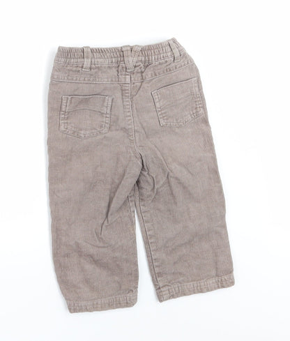 cryillus Boys Beige  Corduroy Jogger Jeans Size 18 Months