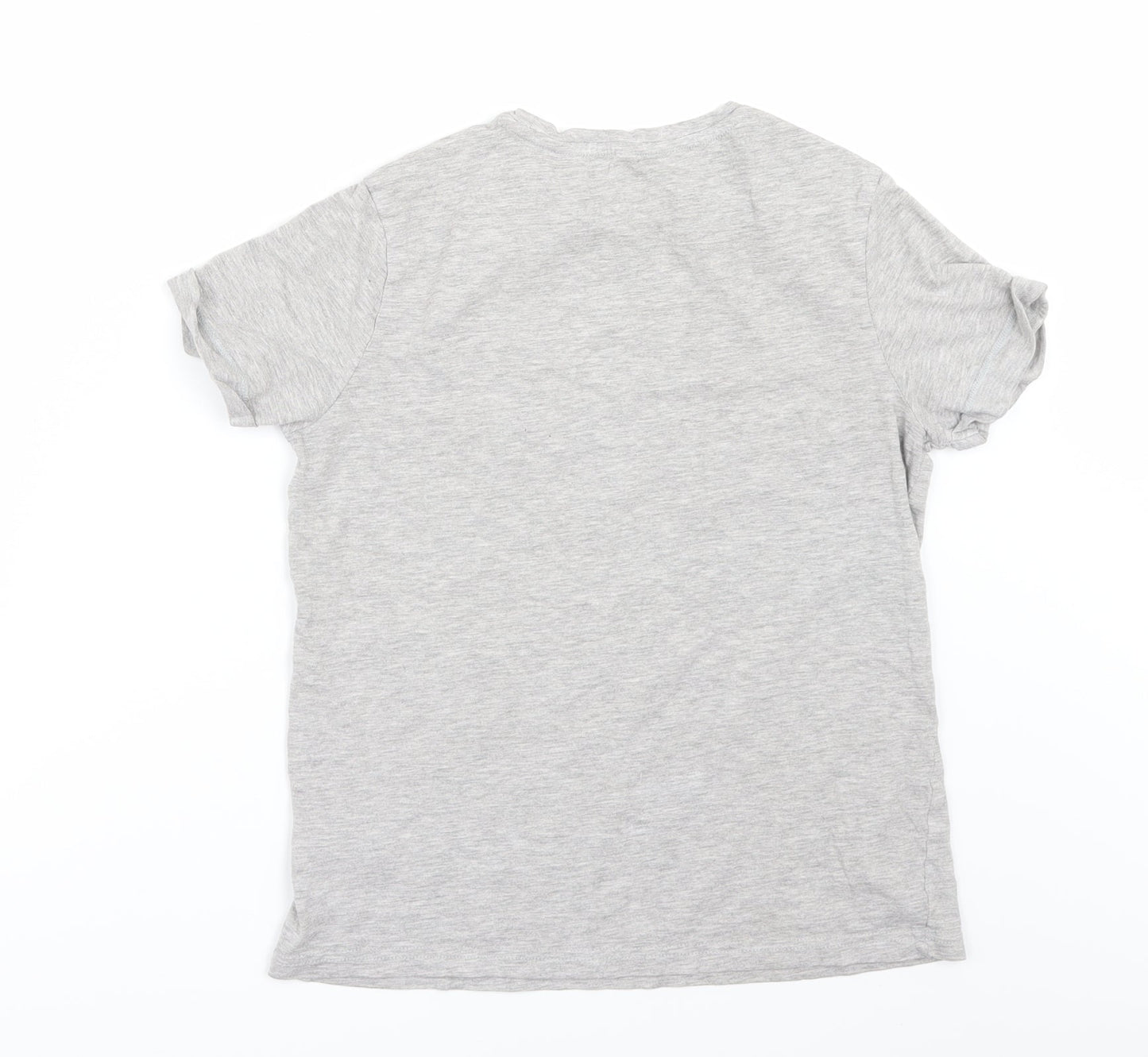 Marks and Spencer Boys Grey   Basic T-Shirt Size 10-11 Years