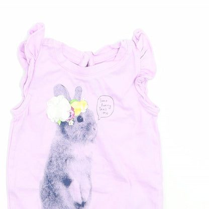 Gap Girls Purple   Babygrow One-Piece Size 3-6 Months