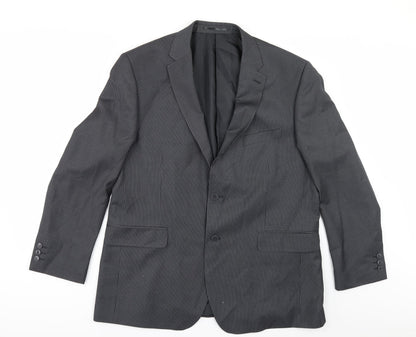 Mens UK Size 44 Scott & Taylor Regular Grey Suit Jacket