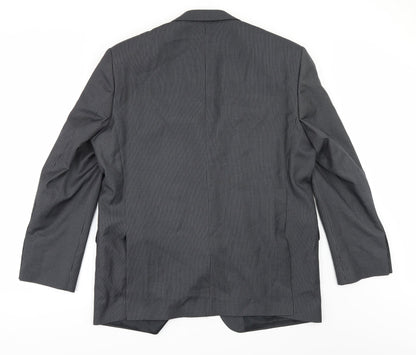 Mens UK Size 44 Scott & Taylor Regular Grey Suit Jacket