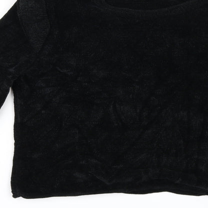 Zara Womens Black   Pullover Jumper Size S