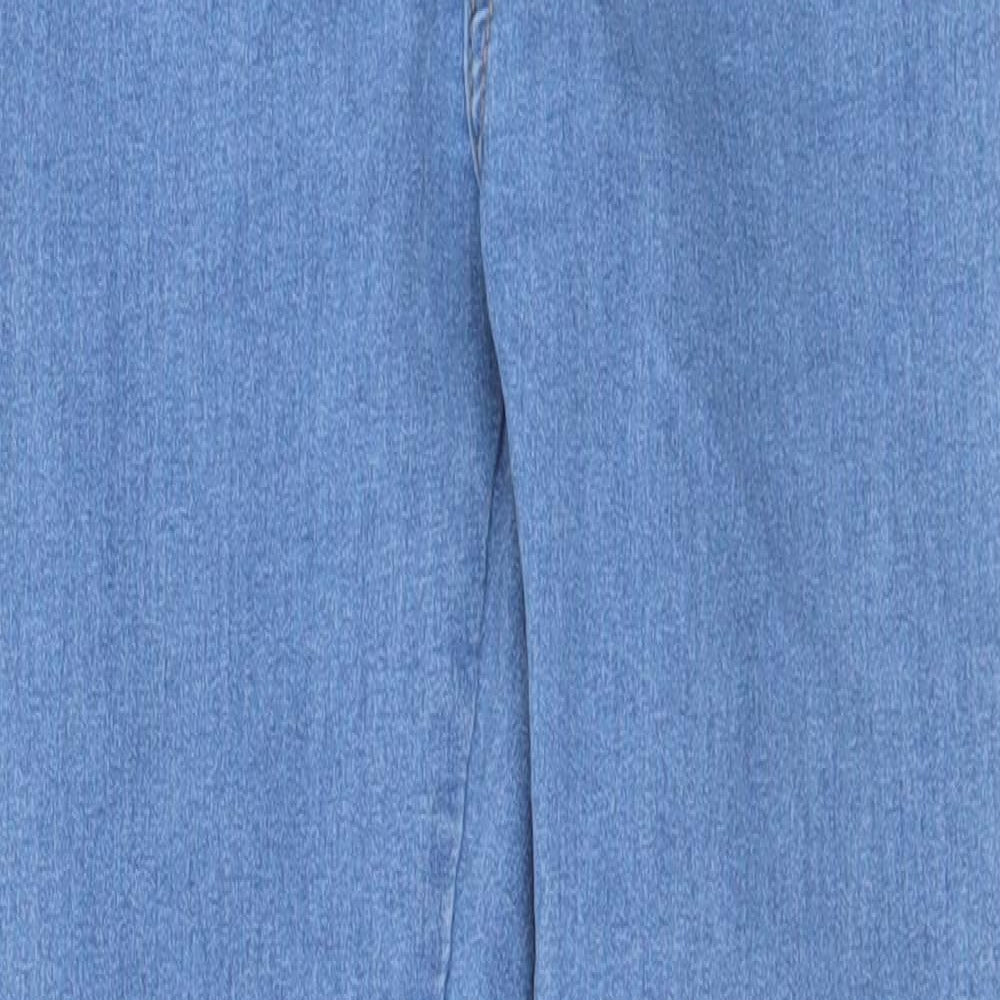 Womens UK Size 28 in Preworn Regular Fit Skinny Blue Jeans