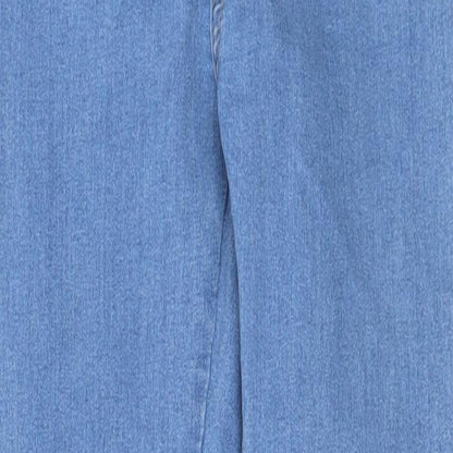 Womens UK Size 28 in Preworn Regular Fit Skinny Blue Jeans