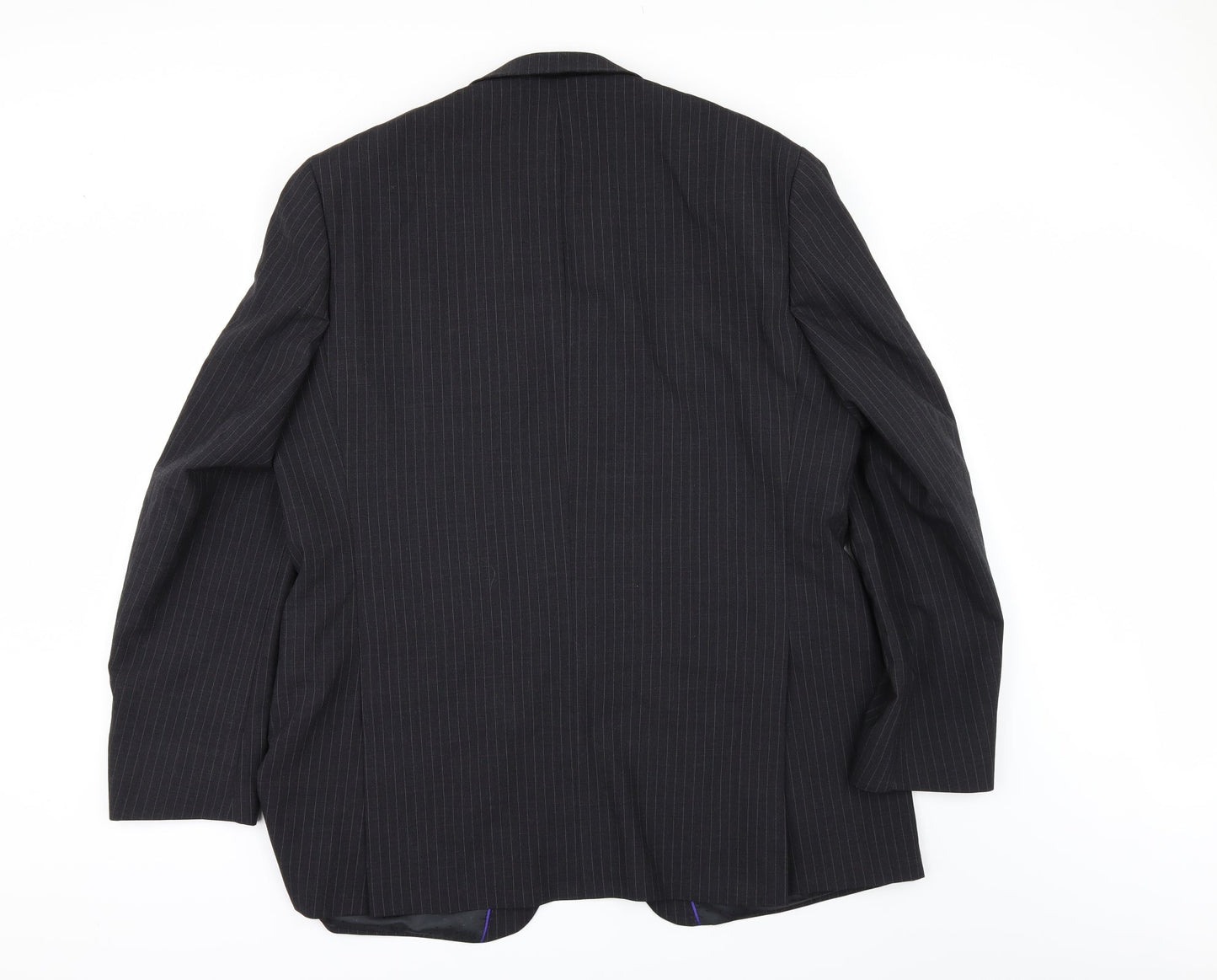 Mens UK Size 46 Preworn Regular Grey Suit Jacket