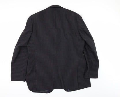 Mens UK Size 46 Preworn Regular Grey Suit Jacket