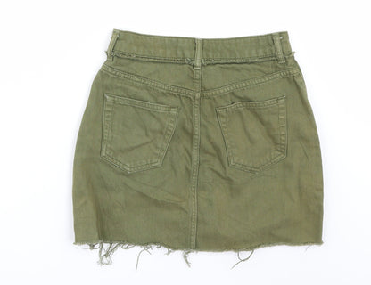 Womens UK Size 6 Topshop Mini Denim Skirt