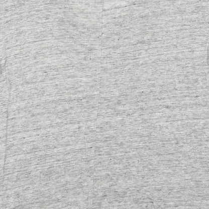 Womens UK Size S FOREVER 21 Grey Basic T-Shirt