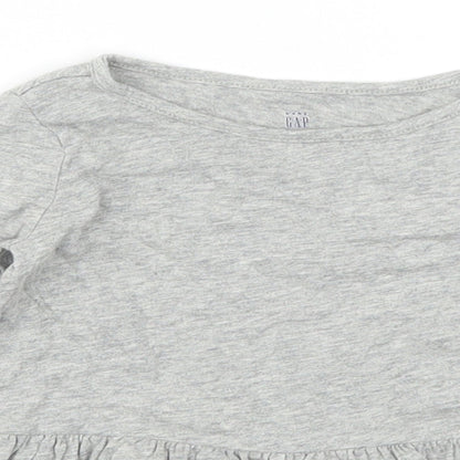 Gap Girls Grey   Basic T-Shirt Size 2 Years