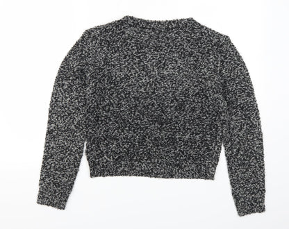 H&M Womens Grey   Pullover Jumper Size S