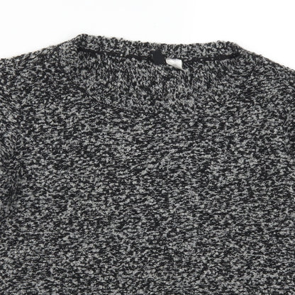 H&M Womens Grey   Pullover Jumper Size S