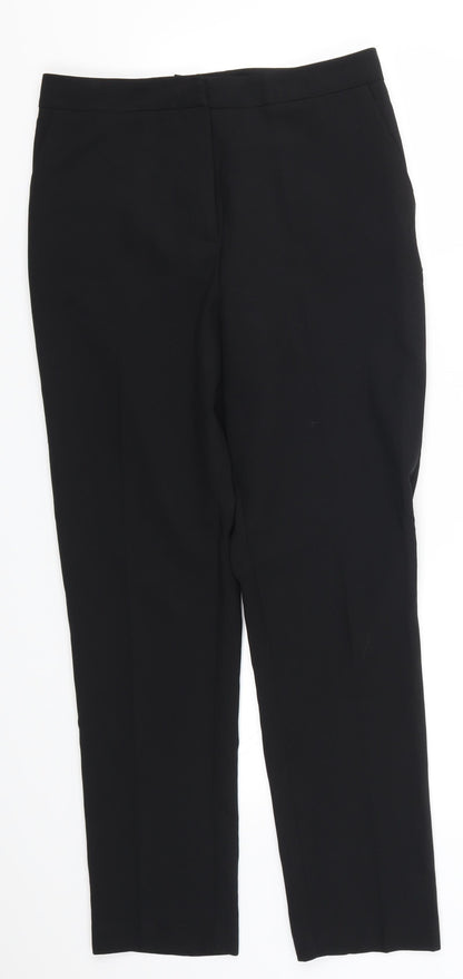Womens UK Size 8 ASOS Regular Fit  Black Trousers
