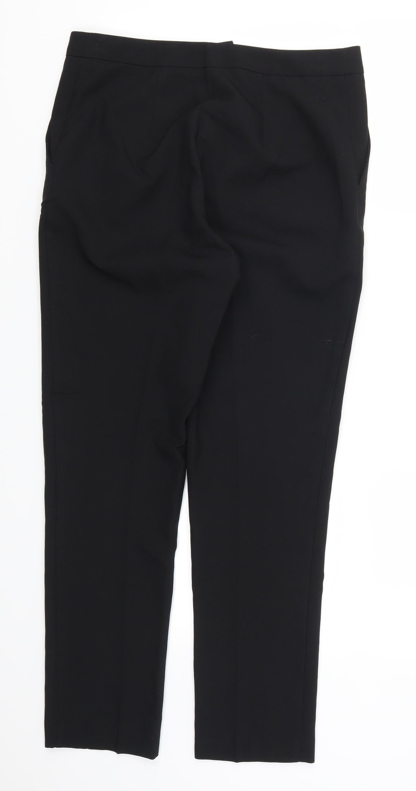 Womens UK Size 8 ASOS Regular Fit  Black Trousers
