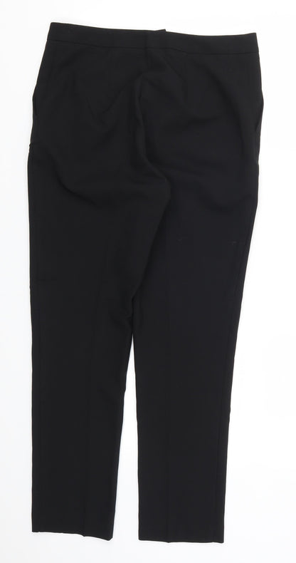 Womens UK Size 8 ASOS Regular Fit  Black Trousers