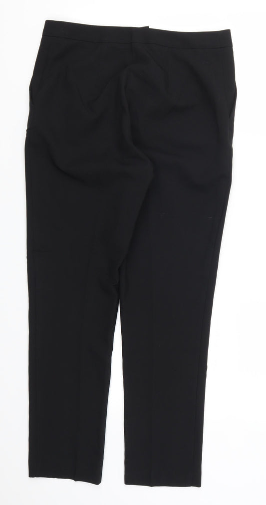 Womens UK Size 8 ASOS Regular Fit  Black Trousers