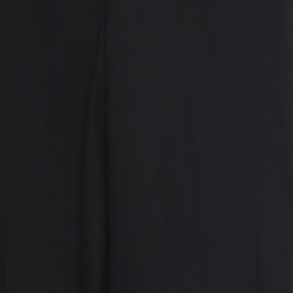 Womens UK Size 8 ASOS Regular Fit  Black Trousers