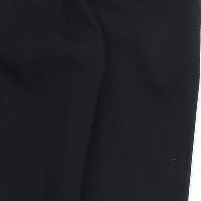 Womens UK Size 8 ASOS Regular Fit  Black Trousers
