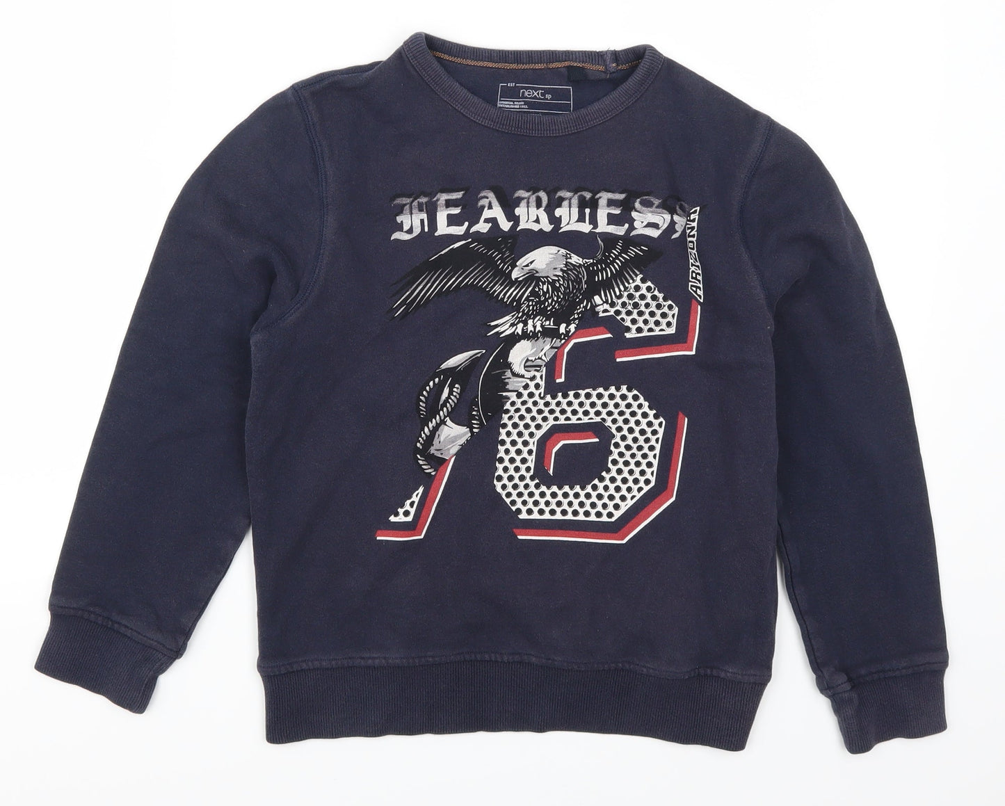 NEXT Boys Blue   Pullover Sweatshirt Size 11 Years  - Fearless Arizona