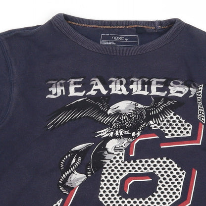 NEXT Boys Blue   Pullover Sweatshirt Size 11 Years  - Fearless Arizona