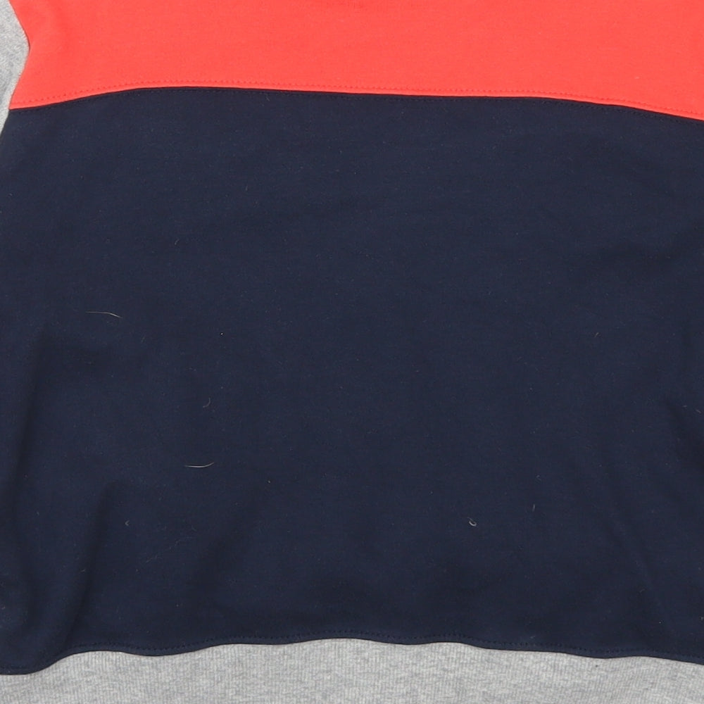 NEXT Boys Multicoloured Striped  Cardigan Jumper Size 9 Years  - Cardigan and Top All in One