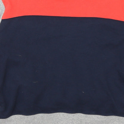 NEXT Boys Multicoloured Striped  Cardigan Jumper Size 9 Years  - Cardigan and Top All in One
