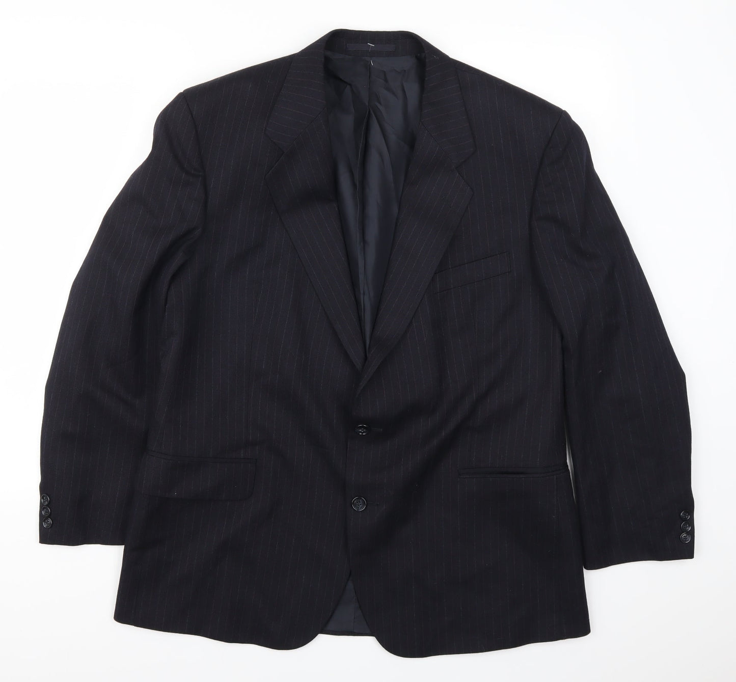 Mens UK Size 44 Marks and Spencer Regular Blue Suit Jacket