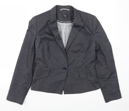 Womens UK Size 12 Marks and Spencer Regular Blue Suit Jacket
