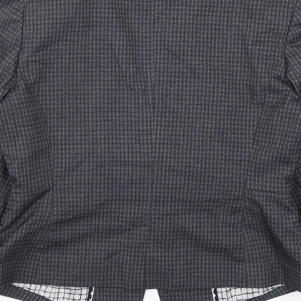 Womens UK Size 12 Marks and Spencer Regular Blue Suit Jacket