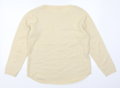 M&Co Womens Beige   Pullover Jumper Size 16