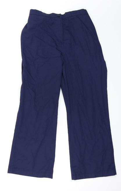 Womens UK Size 14 Simon Jersey Regular Fit  Blue Trousers