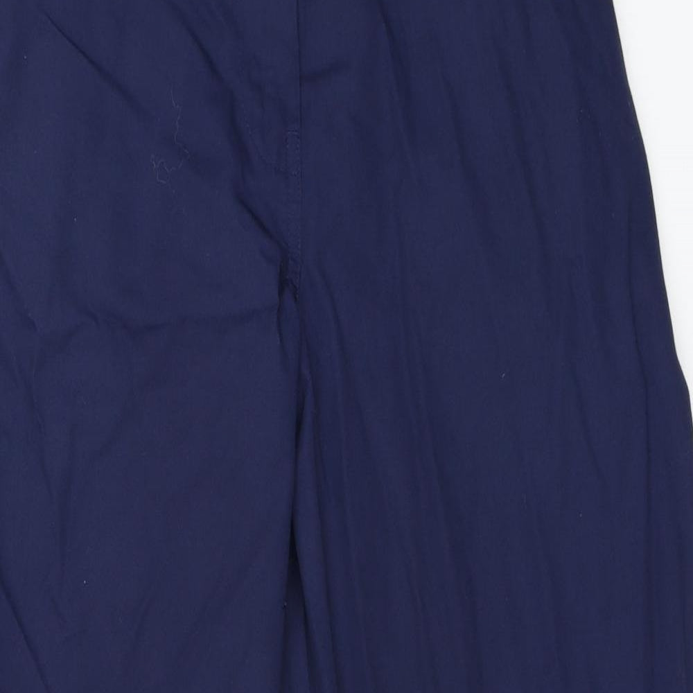 Womens UK Size 14 Simon Jersey Regular Fit  Blue Trousers