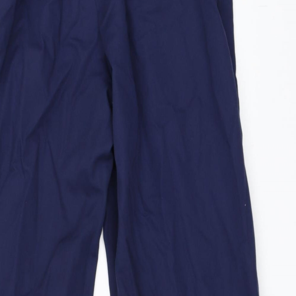 Womens UK Size 14 Simon Jersey Regular Fit  Blue Trousers