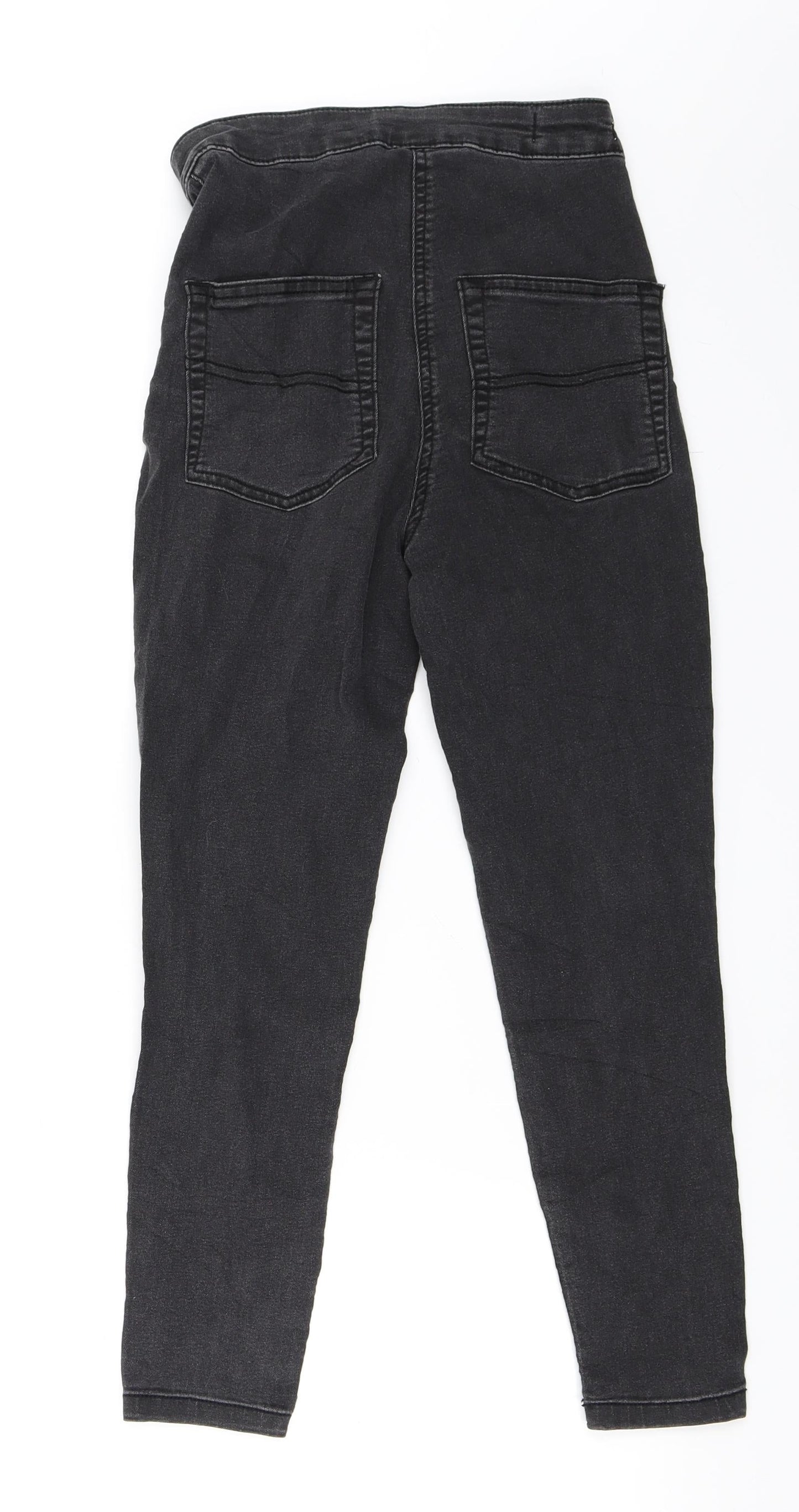 COLLUSION Womens Black  Denim Skinny Jeans Size 25 in L26 in