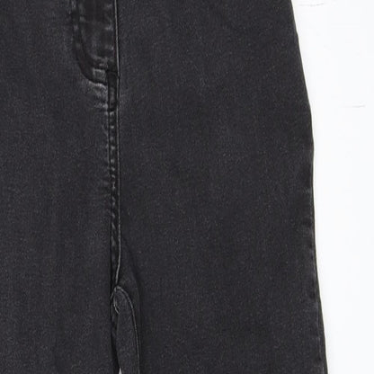 COLLUSION Womens Black  Denim Skinny Jeans Size 25 in L26 in