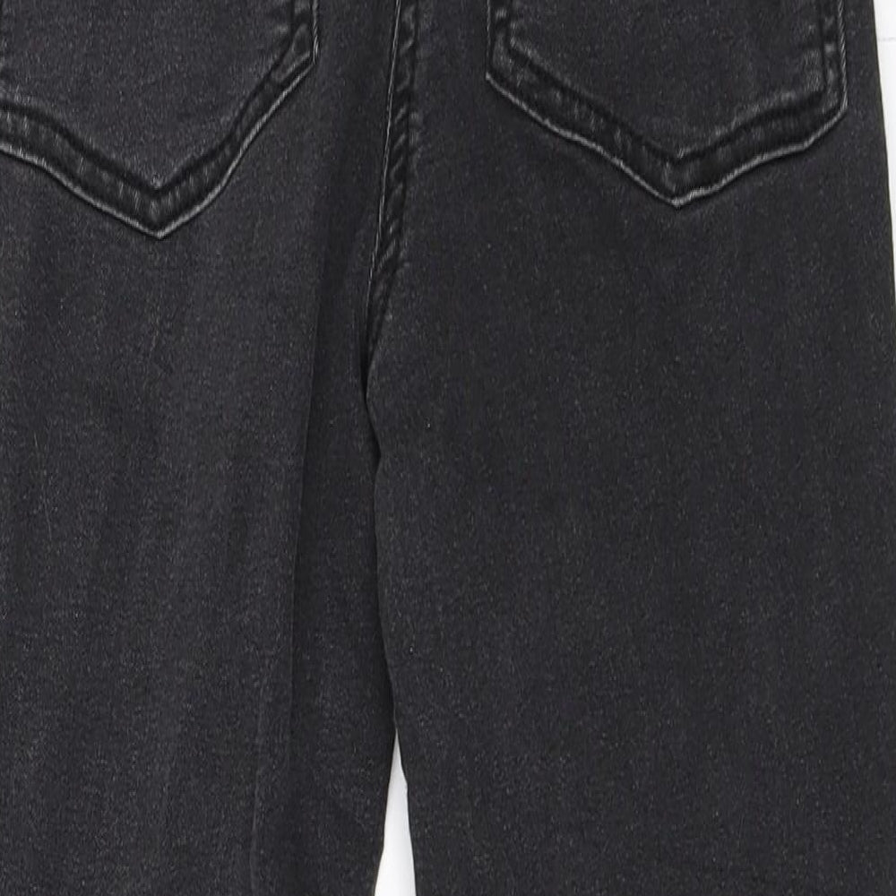 COLLUSION Womens Black  Denim Skinny Jeans Size 25 in L26 in