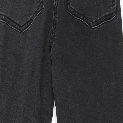 COLLUSION Womens Black  Denim Skinny Jeans Size 25 in L26 in