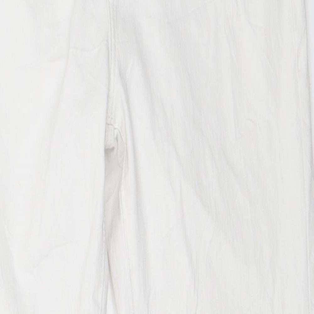 Womens UK Size 40 Berksha Regular Fit Skinny White Jeans