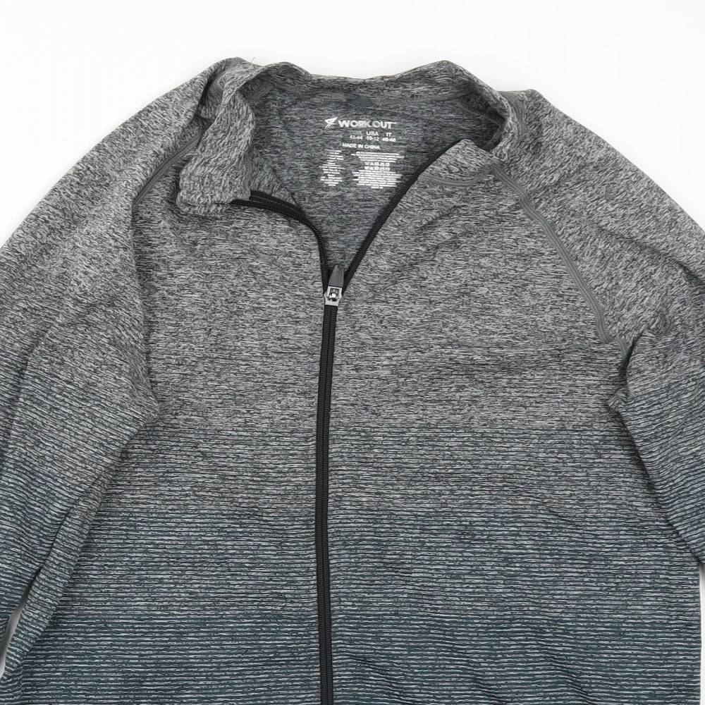 Womens UK Size 14 Workout Grey Jacket