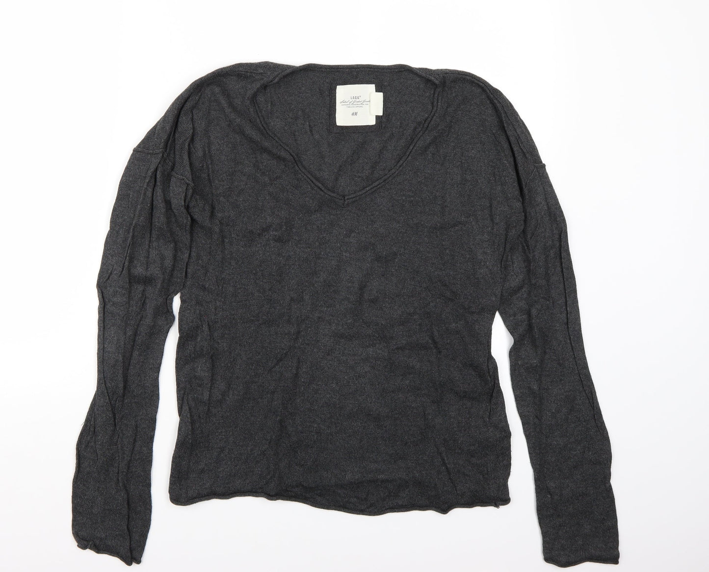 H&M Womens Grey   Pullover Jumper Size S