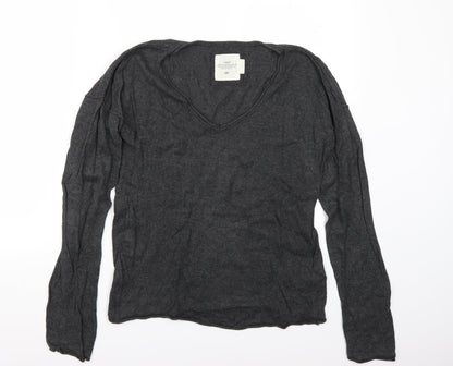 H&M Womens Grey   Pullover Jumper Size S