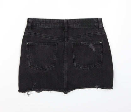 Zara Womens Black   A-Line Skirt Size S