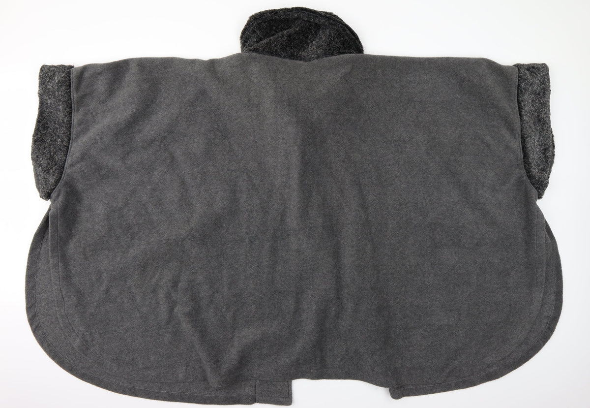 Profile Womens Grey   Jacket Poncho One Size
