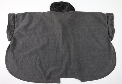 Profile Womens Grey   Jacket Poncho One Size
