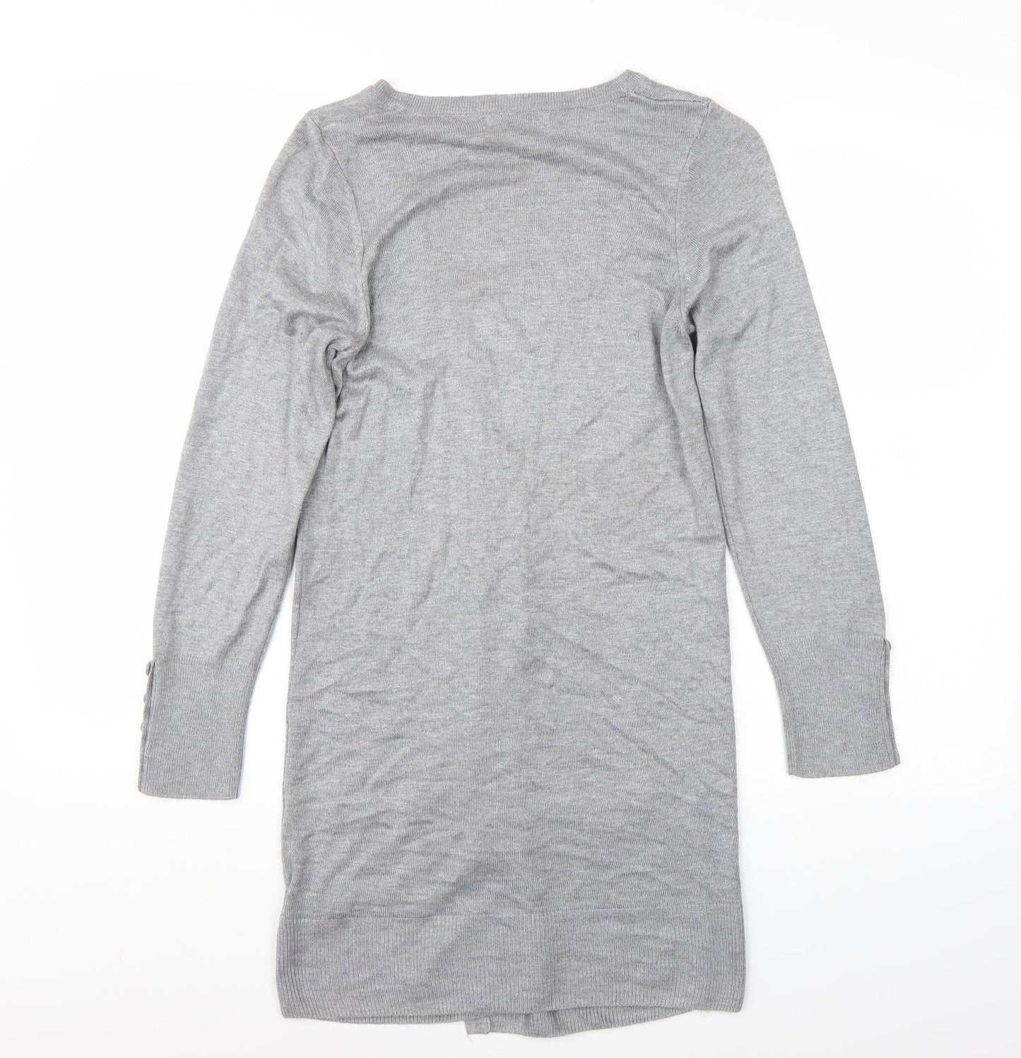 Marks and Spencer Womens Grey   Cardigan Jumper Size 8