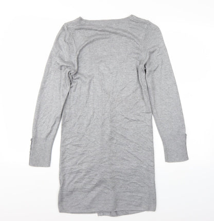 Marks and Spencer Womens Grey   Cardigan Jumper Size 8