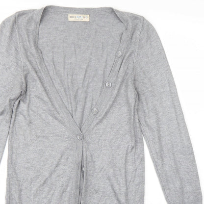 Marks and Spencer Womens Grey   Cardigan Jumper Size 8
