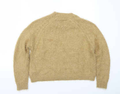 Topshop Womens Beige   Pullover Jumper Size 12