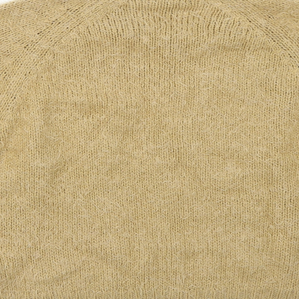 Topshop Womens Beige   Pullover Jumper Size 12